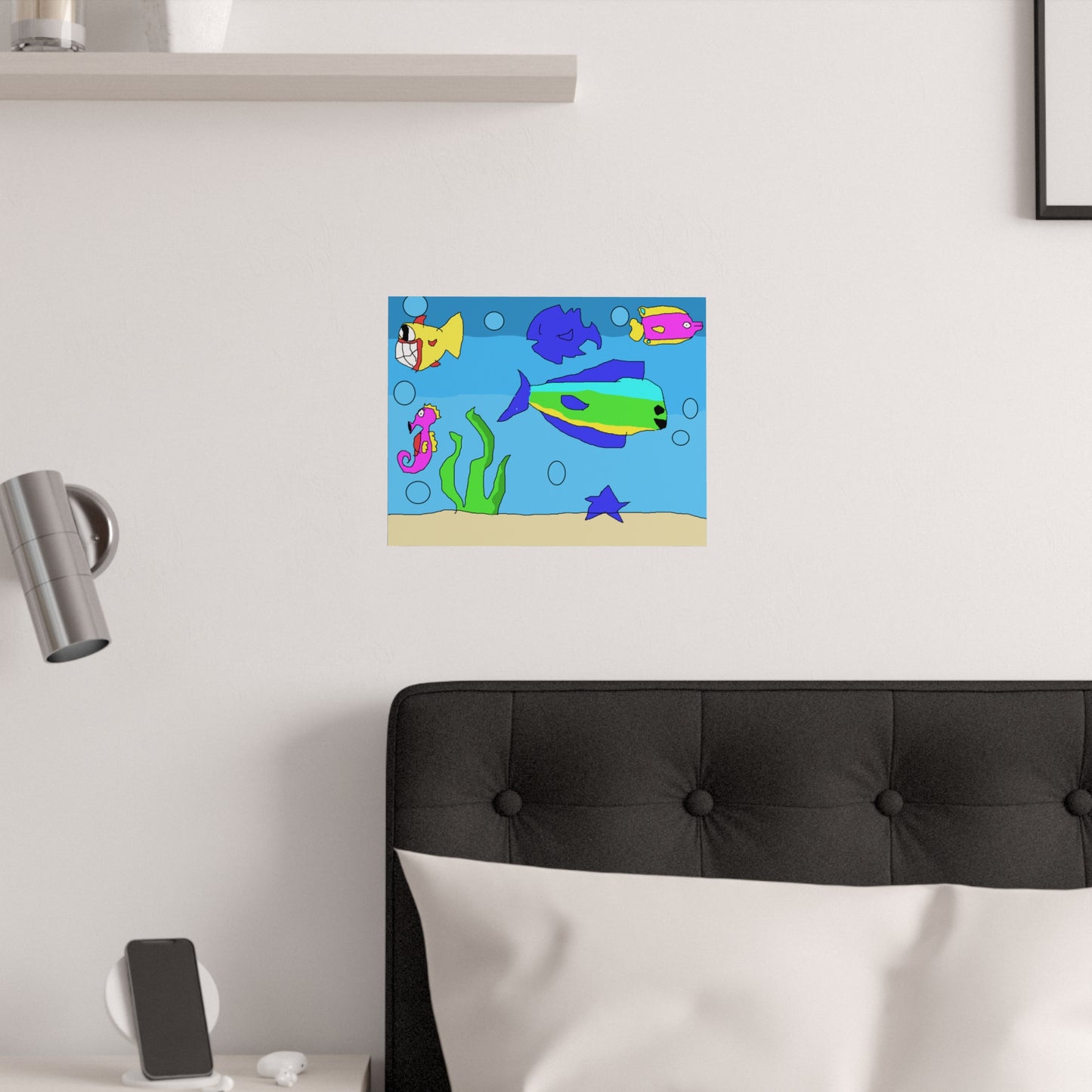 SK1 Under Sea Satin Posters (210gsm)