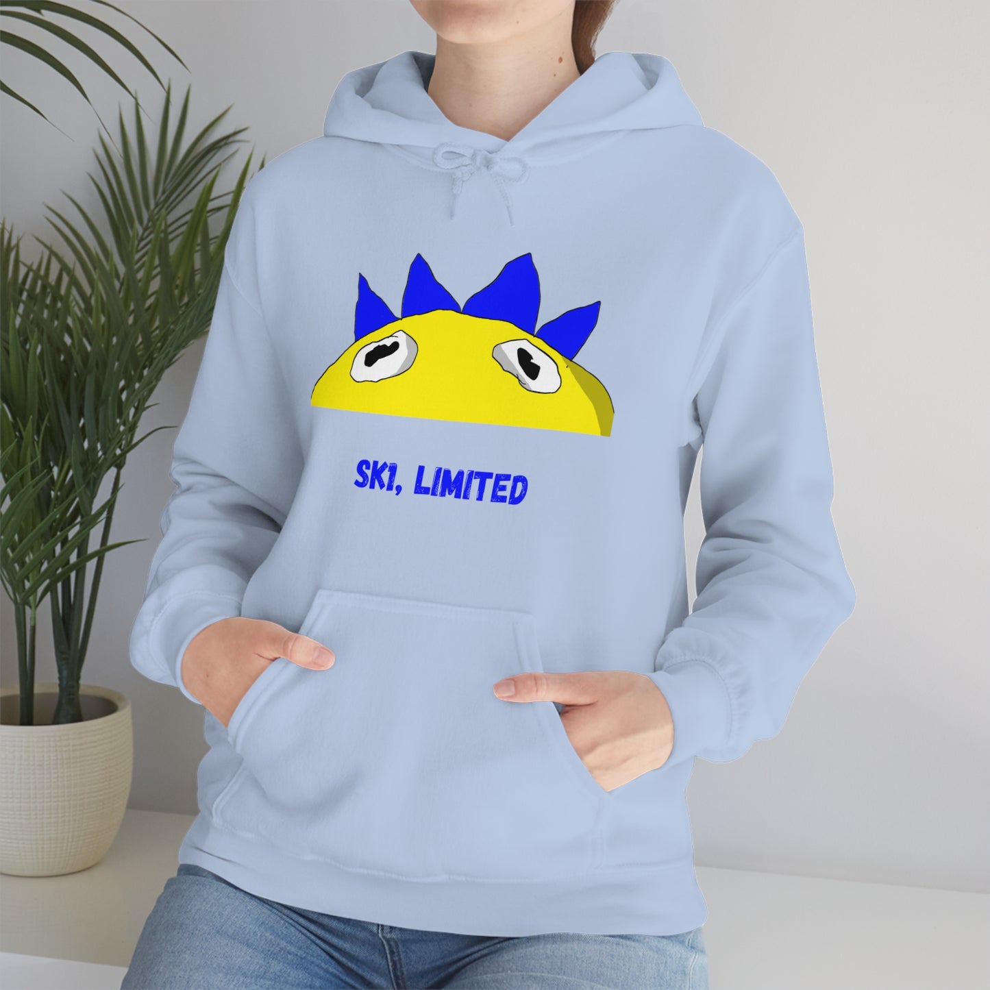 SK1 LIMITED | Peek-a-boo | Monster head | Unisex Heavy Blend Hooded Sweatshirt