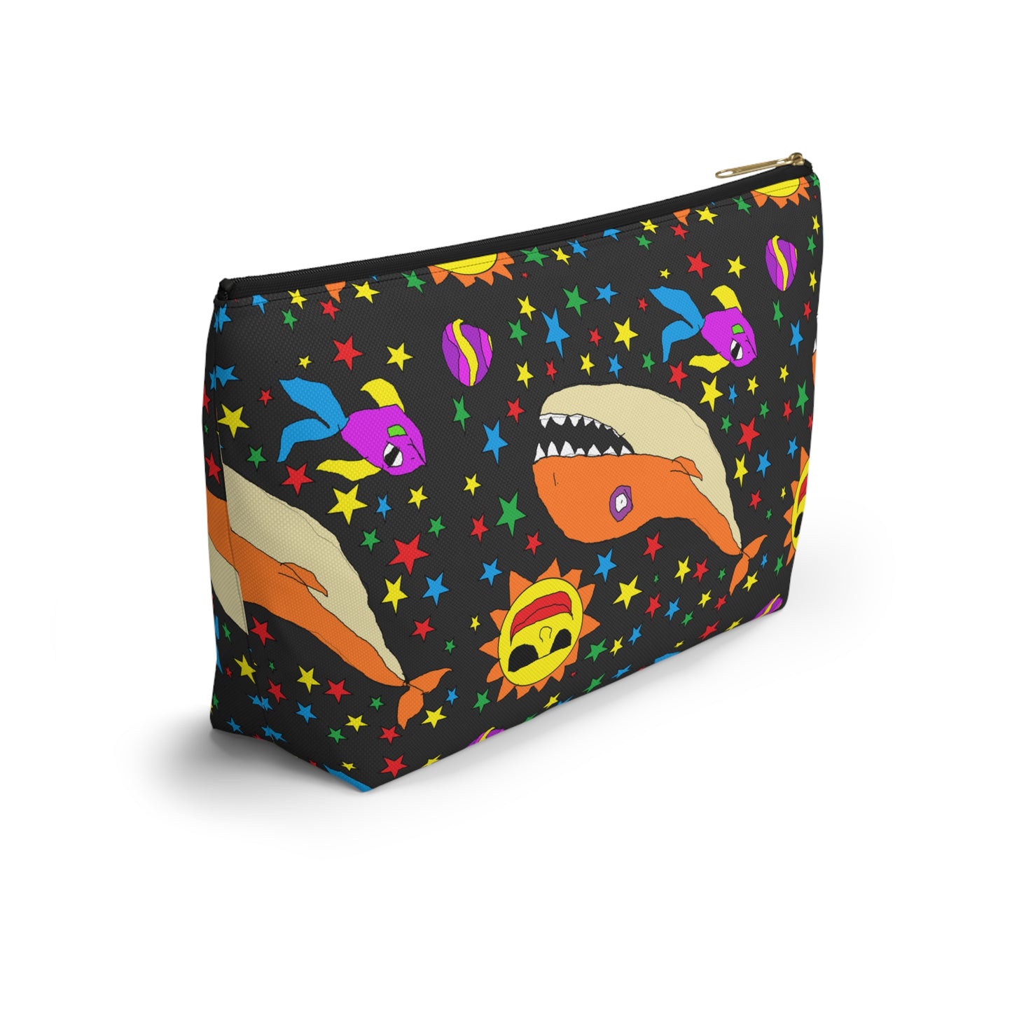 SK1 Space Whale Accessory Pouch w T-bottom