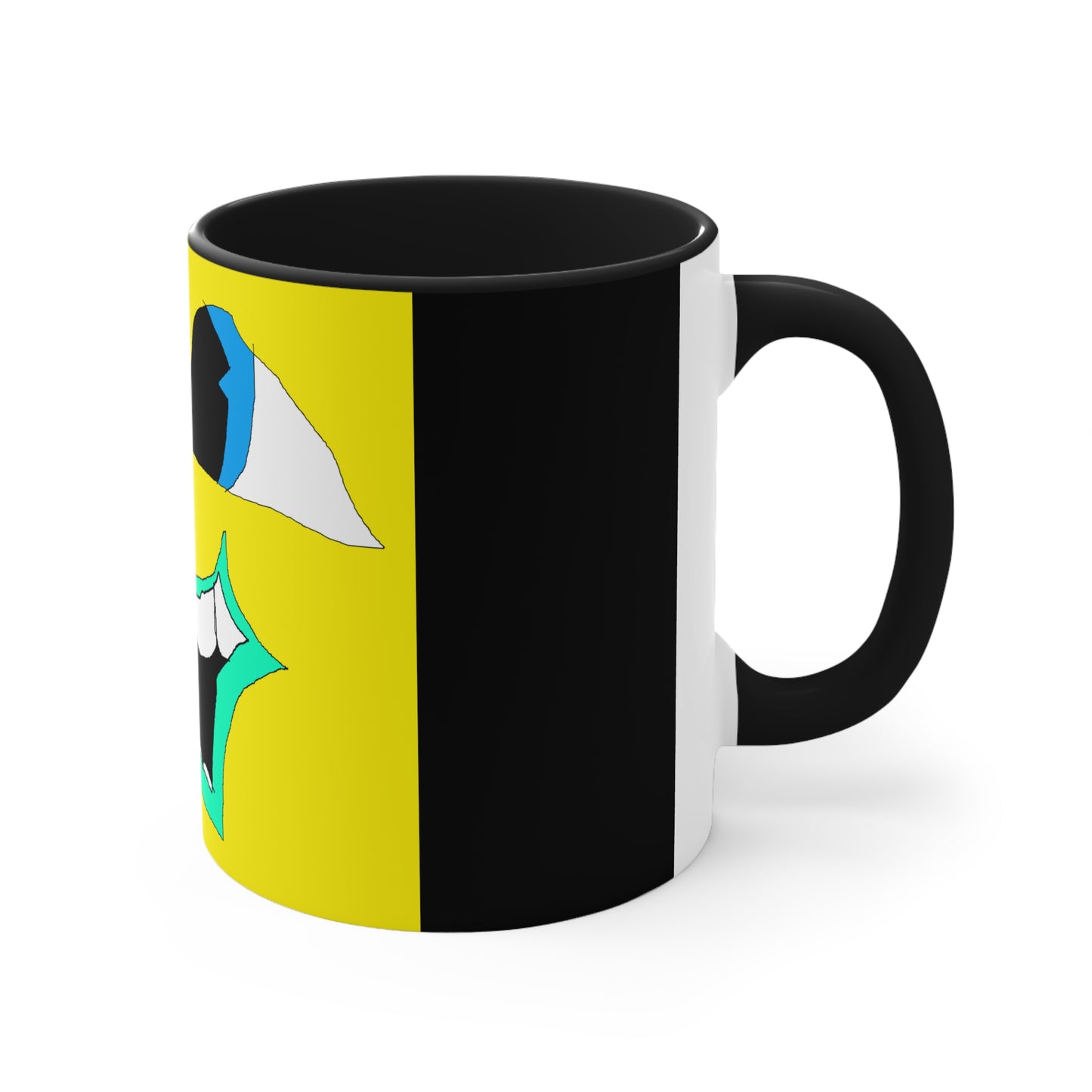 SK1 Sun Creature Accent Coffee Mug, 11oz
