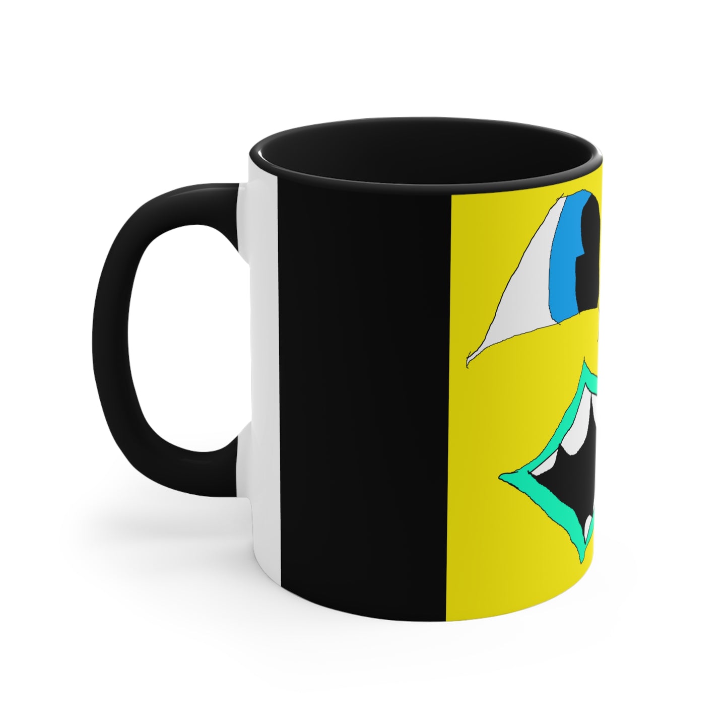 SK1 Sun Creature Accent Coffee Mug, 11oz