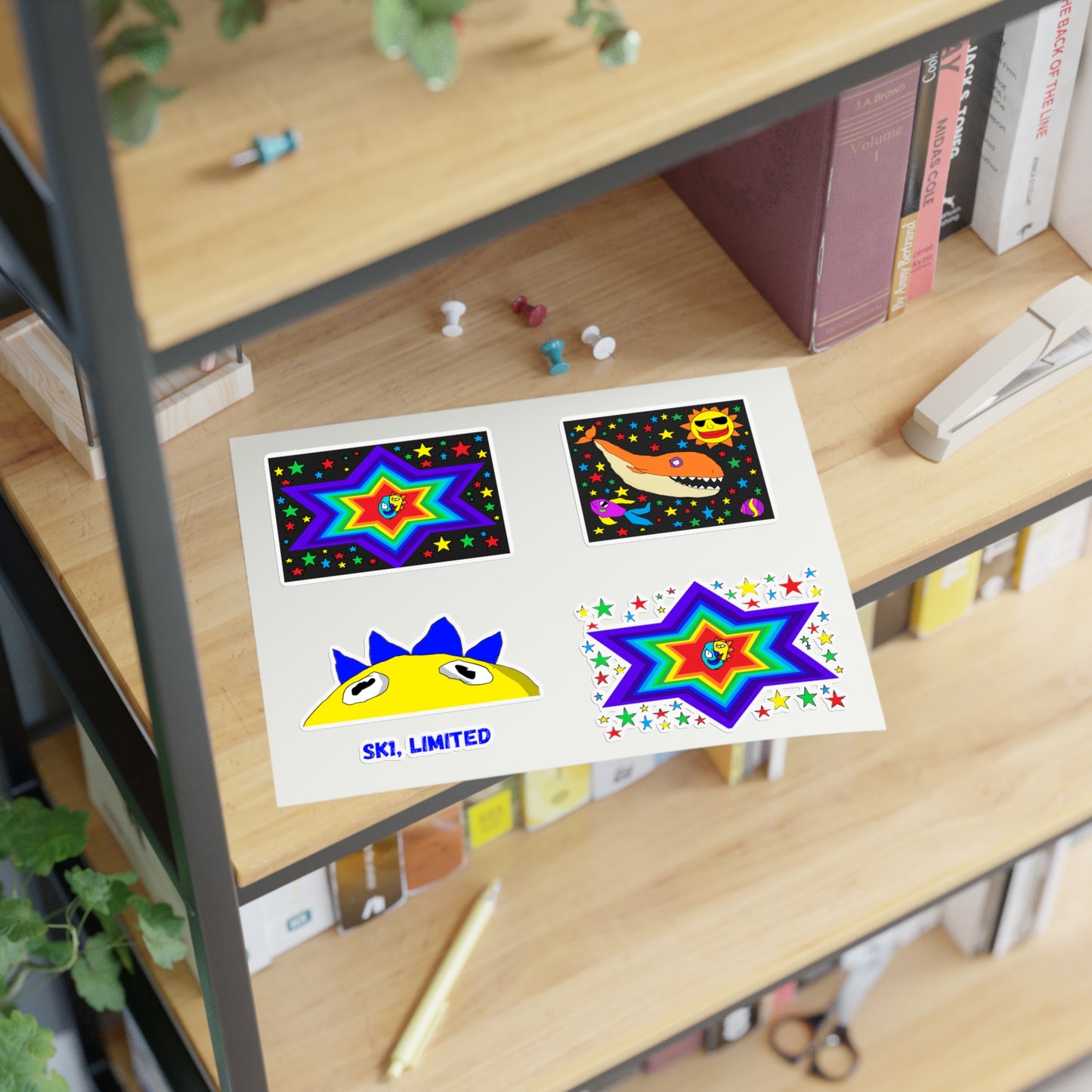 SK1 Universe Sticker Sheets