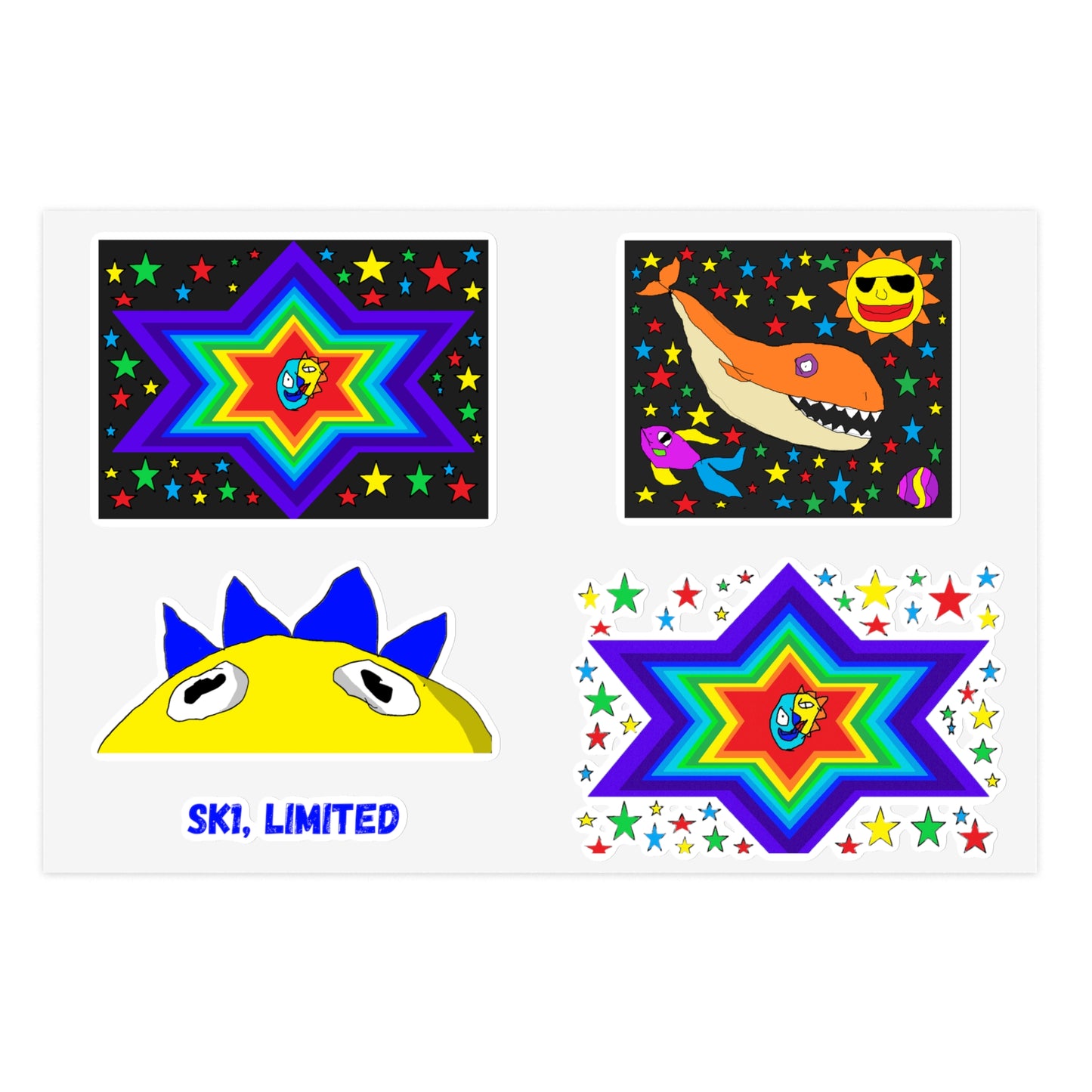 SK1 Universe Sticker Sheets