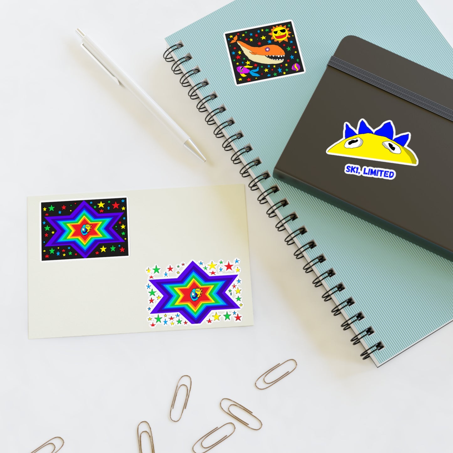 SK1 Universe Sticker Sheets