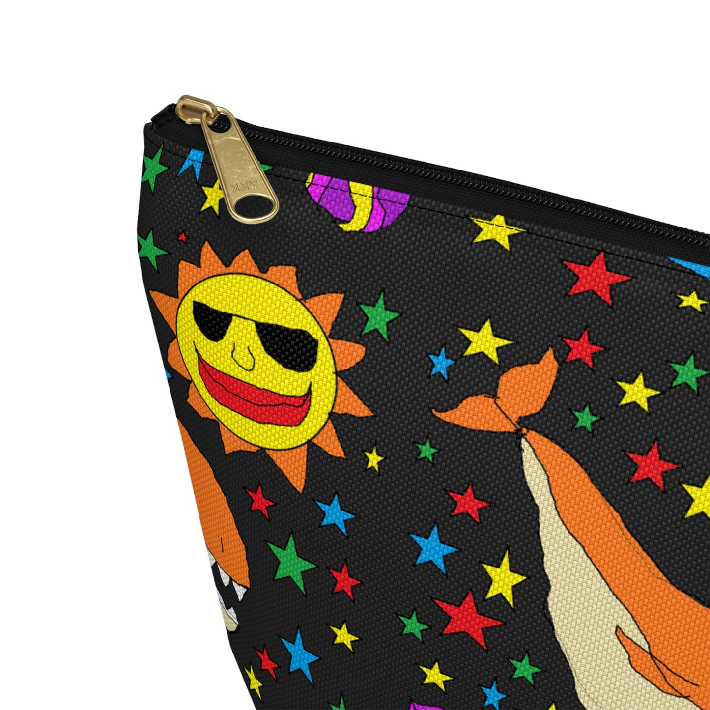 SK1 Space Whale Accessory Pouch w T-bottom