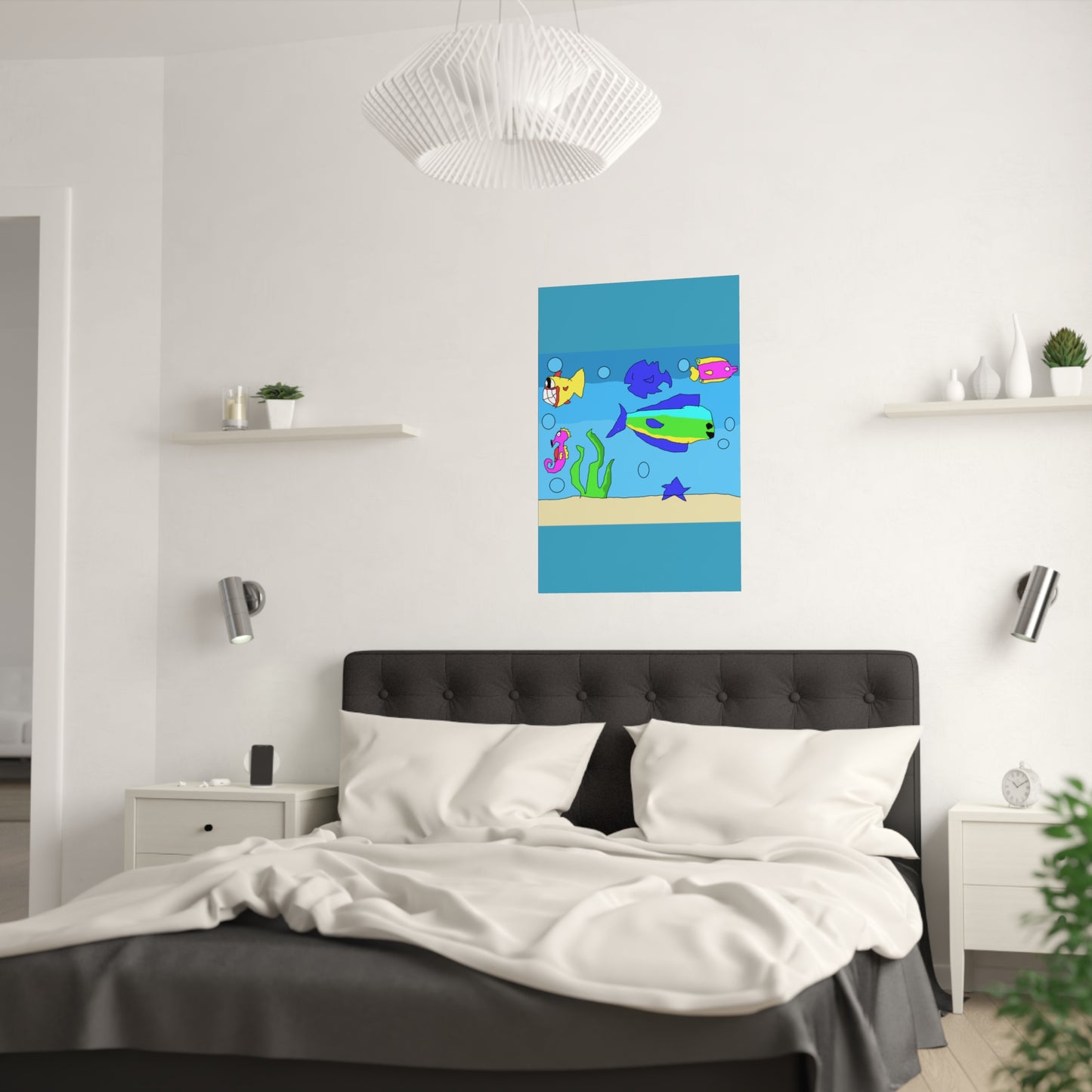 SK1 Under Sea Satin Posters (210gsm)