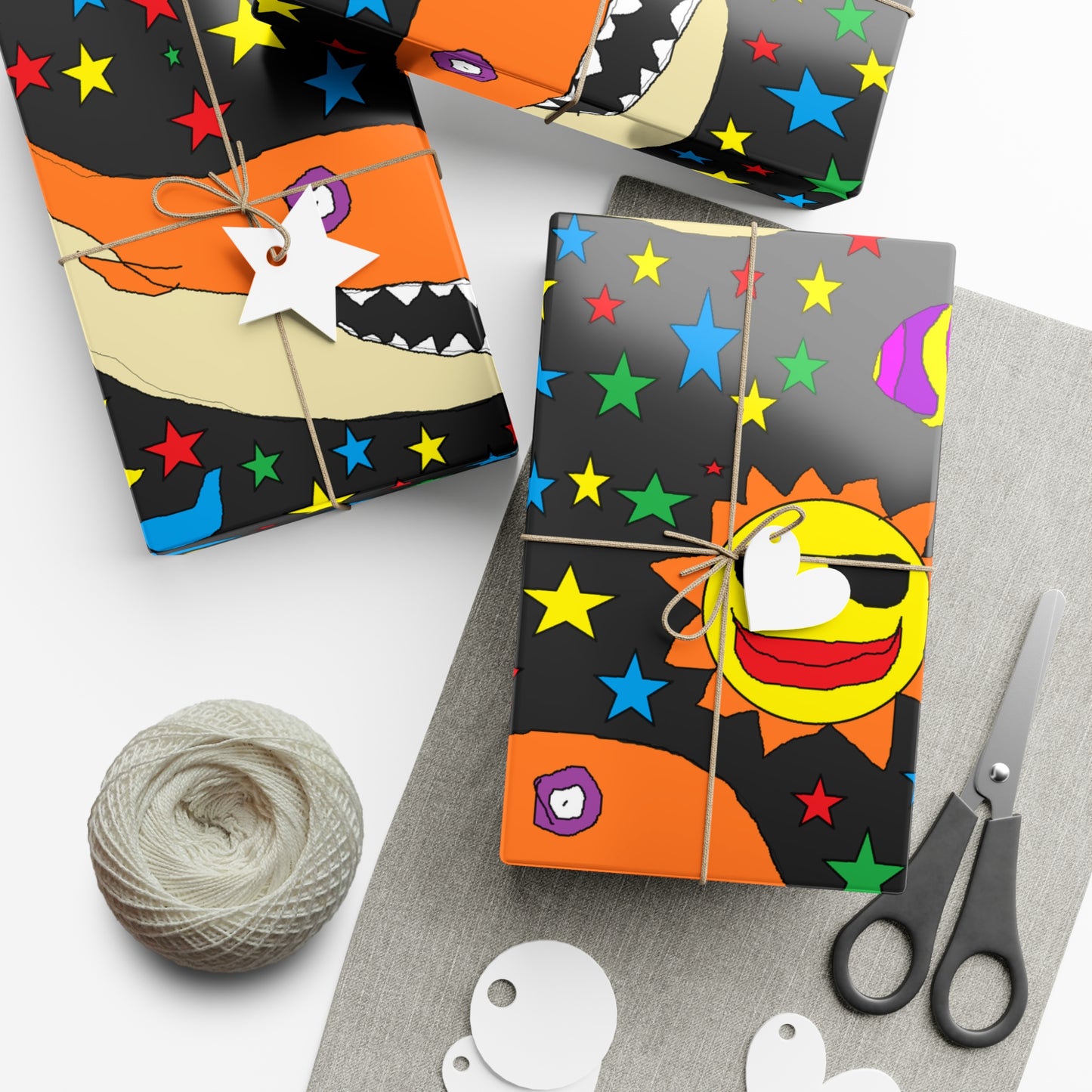 SK1 Space Whale Gift Wrap Papers
