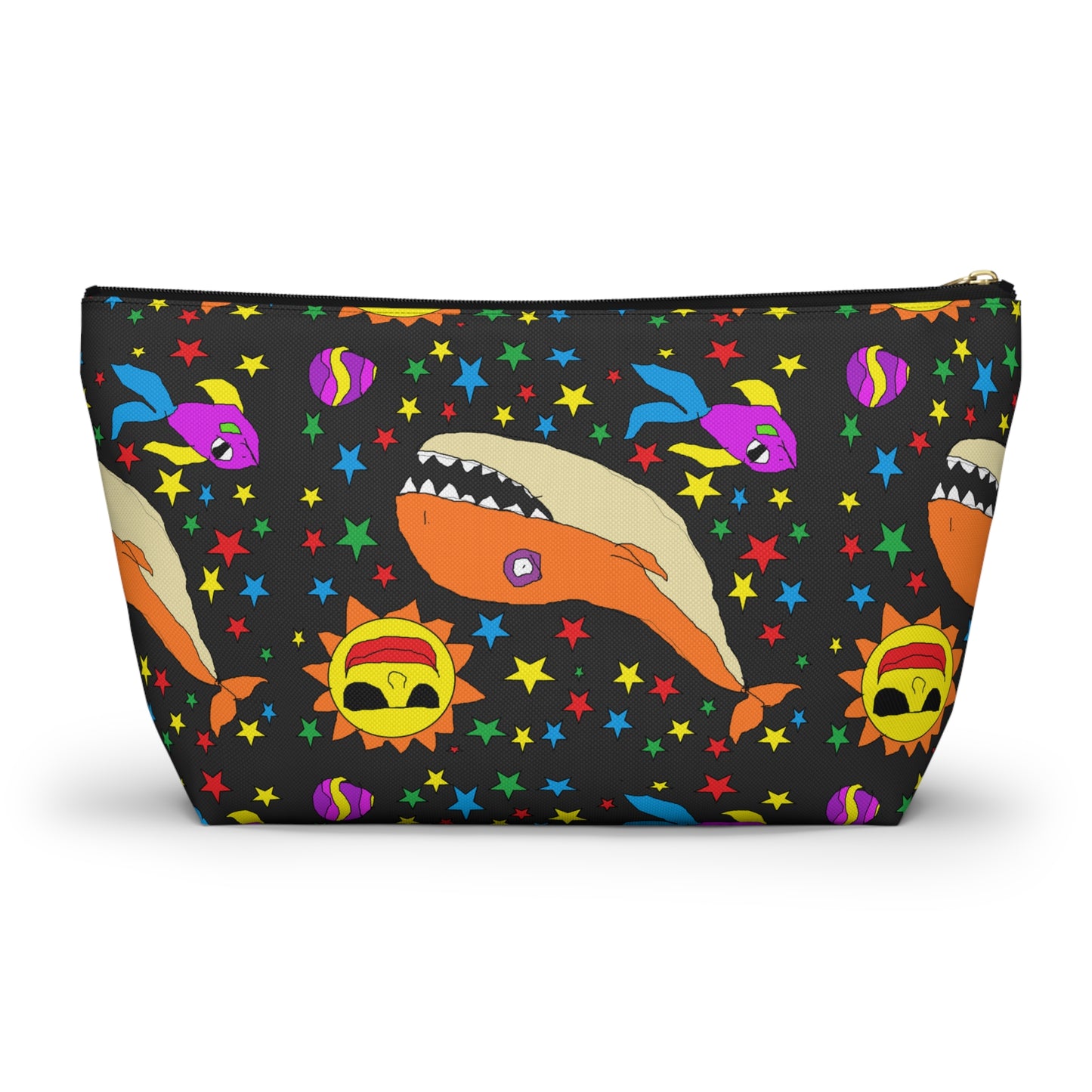 SK1 Space Whale Accessory Pouch w T-bottom