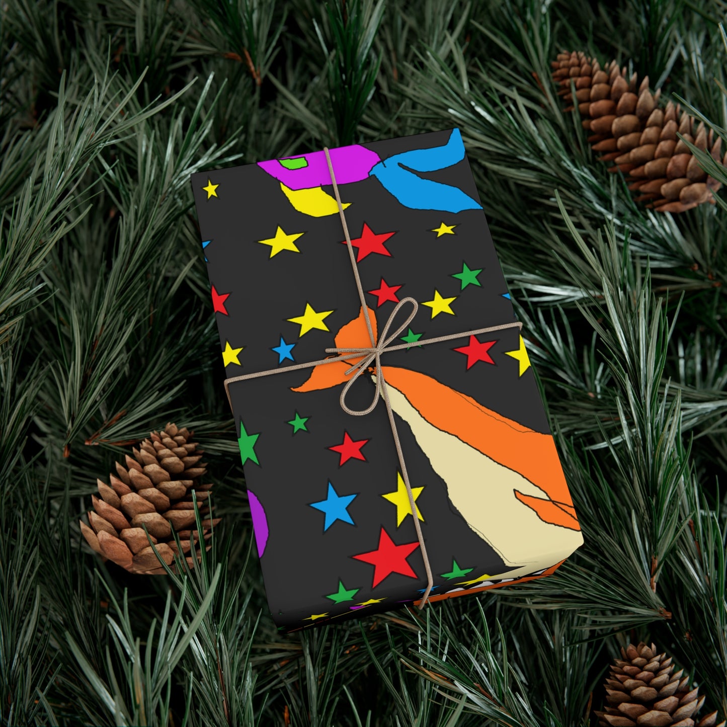 SK1 Space Whale Gift Wrap Papers