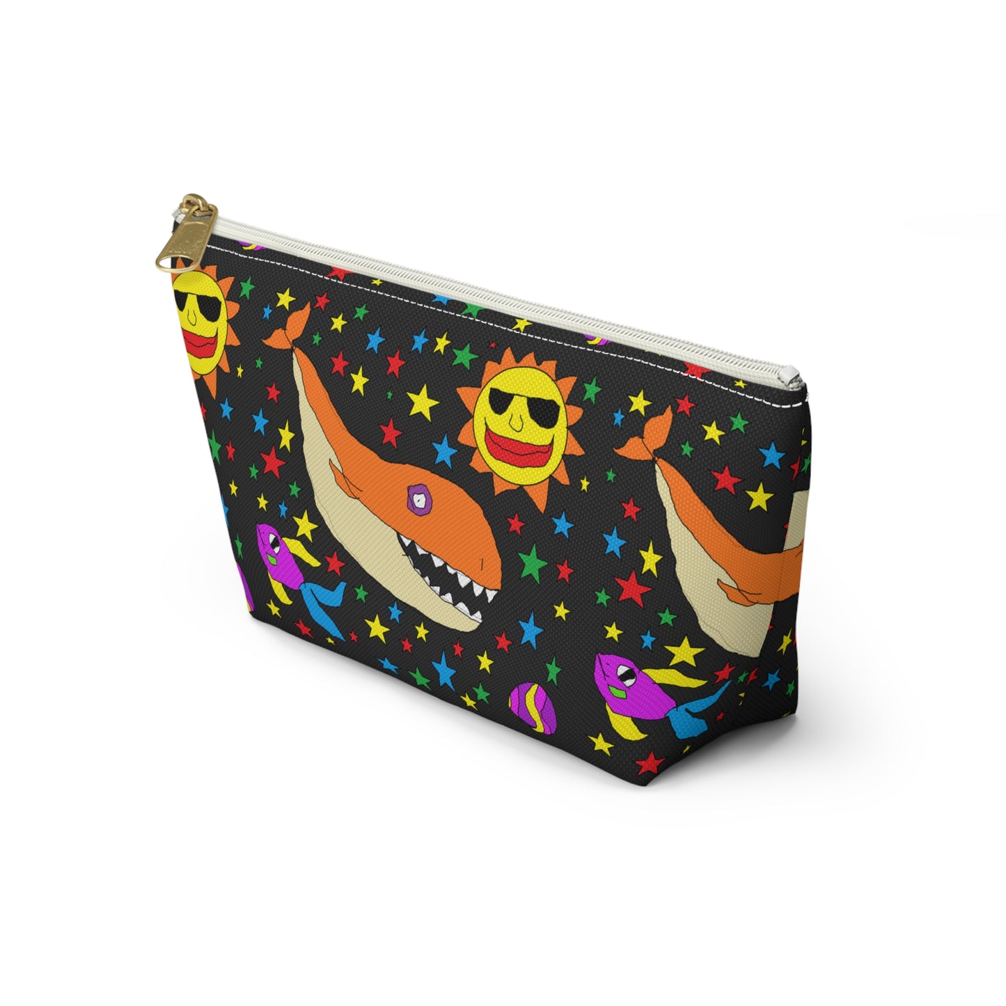 SK1 Space Whale Accessory Pouch w T-bottom