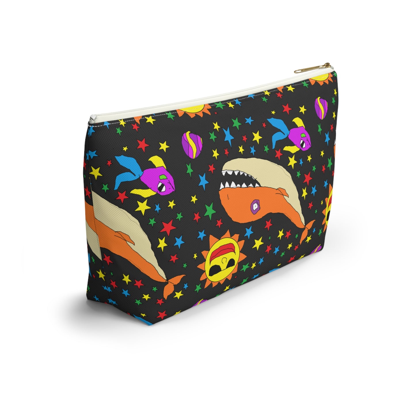 SK1 Space Whale Accessory Pouch w T-bottom
