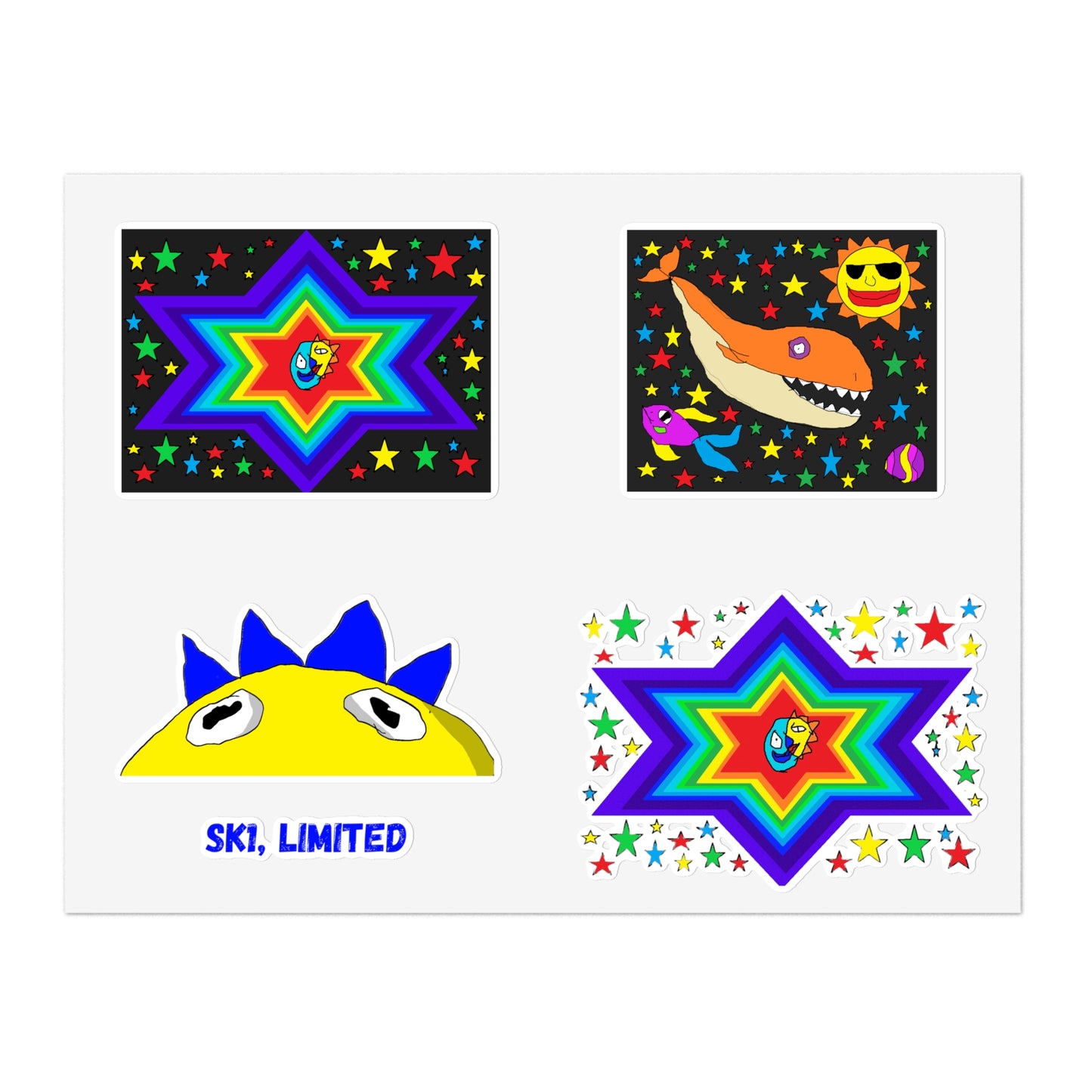 SK1 Universe Sticker Sheets