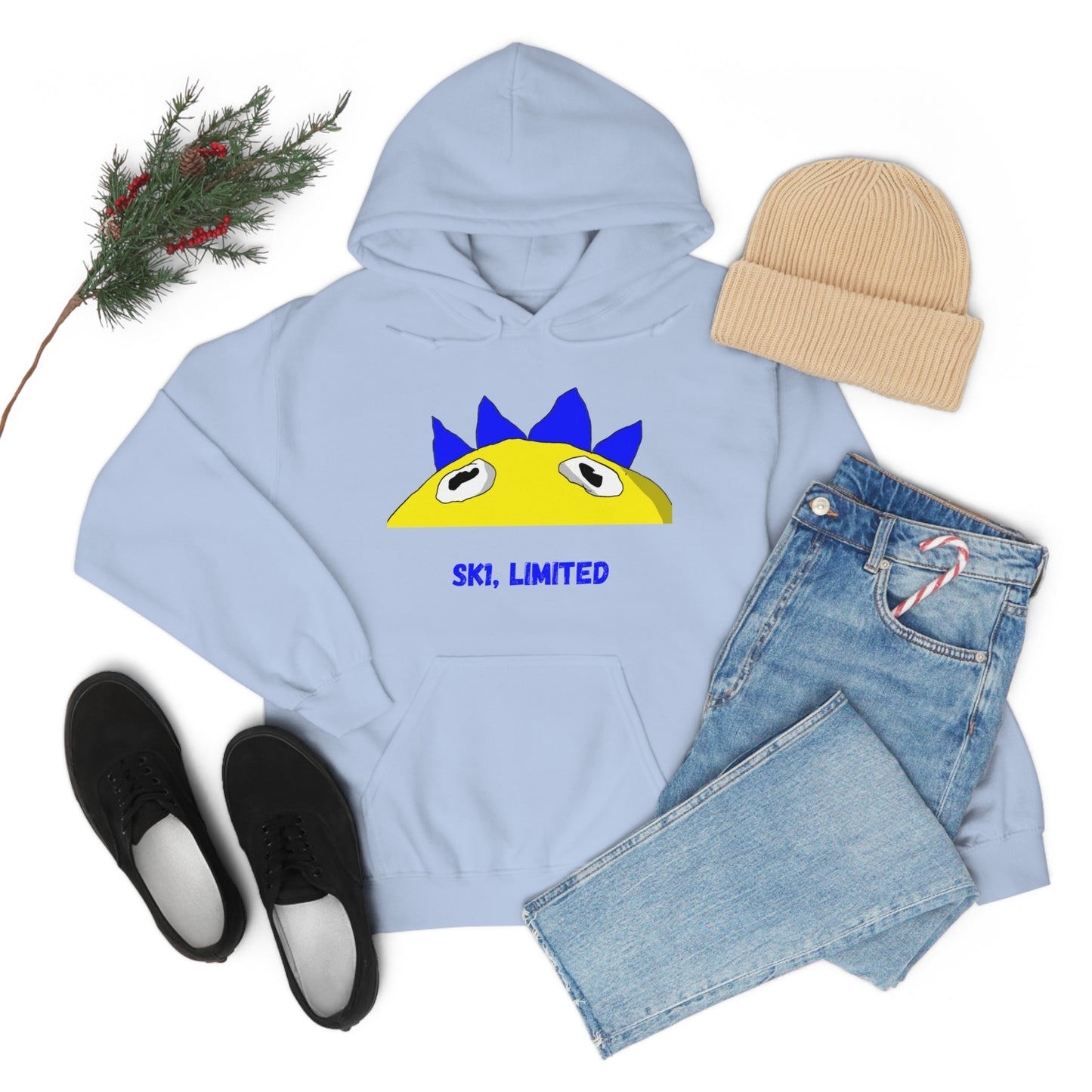 SK1 LIMITED | Peek-a-boo | Monster head | Unisex Heavy Blend Hooded Sweatshirt