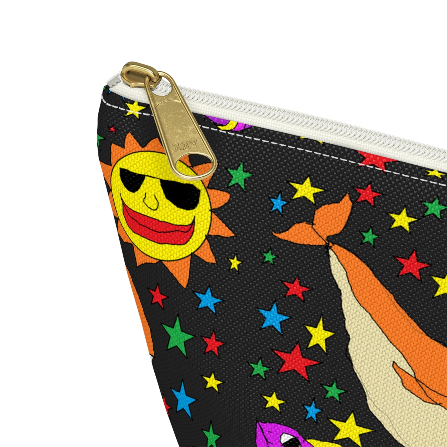 SK1 Space Whale Accessory Pouch w T-bottom