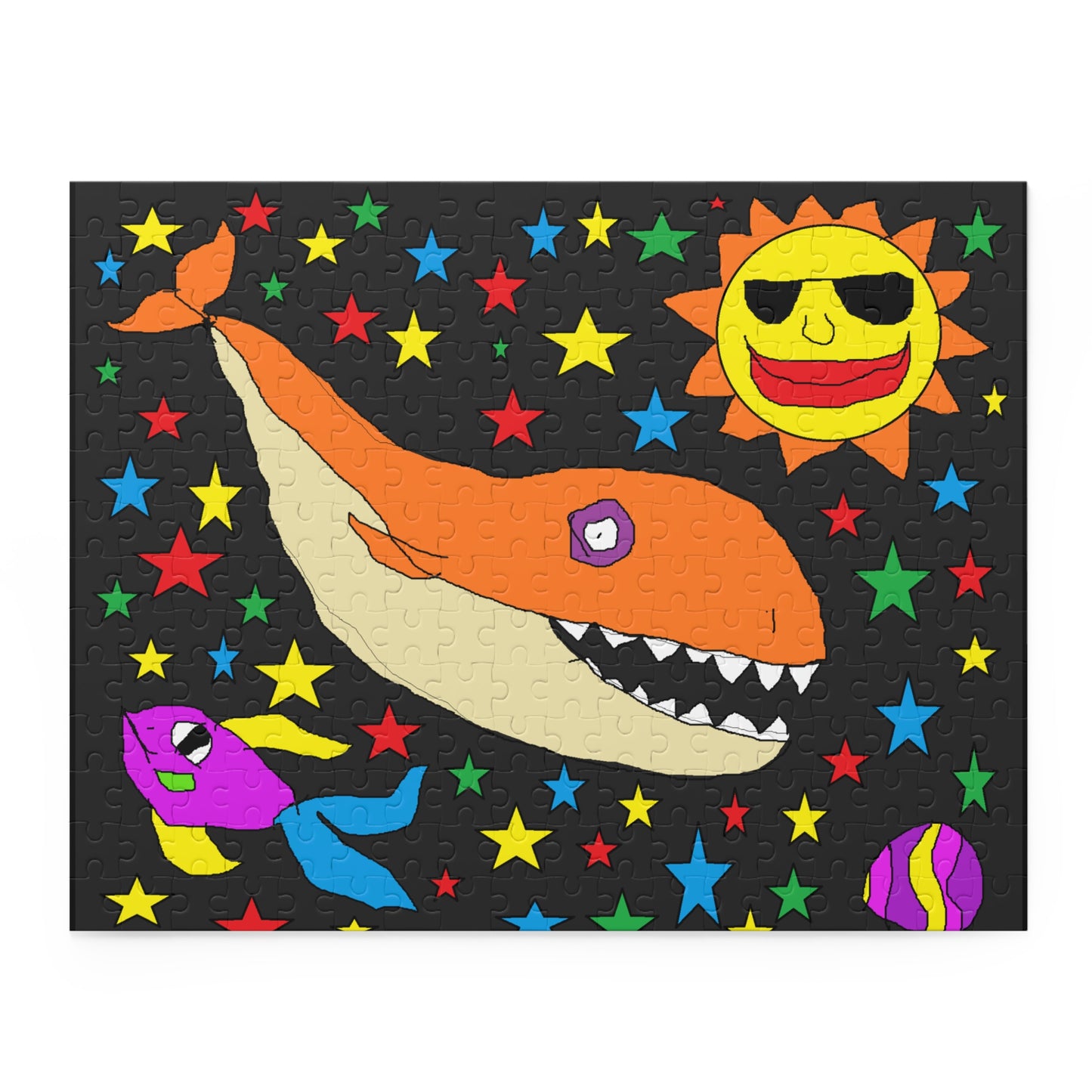 SK1 Space Whale Puzzle (120, 252, 500-Piece)