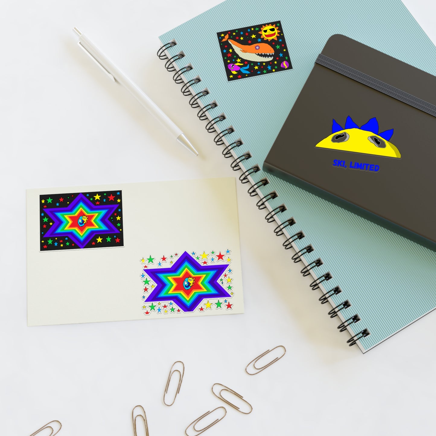 SK1 Universe Sticker Sheets
