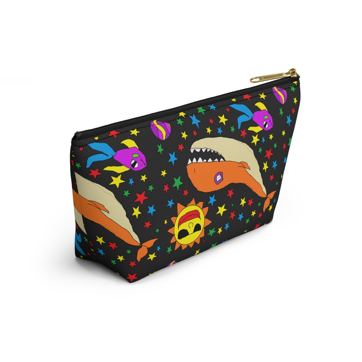 SK1 Space Whale Accessory Pouch w T-bottom