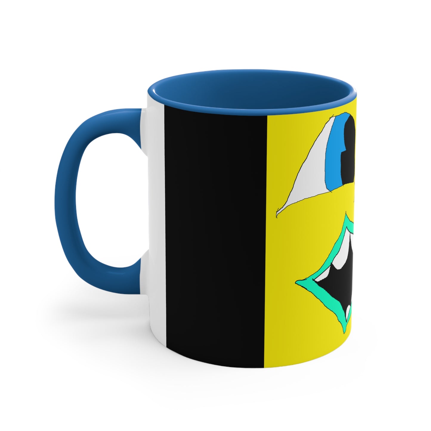 SK1 Sun Creature Accent Coffee Mug, 11oz