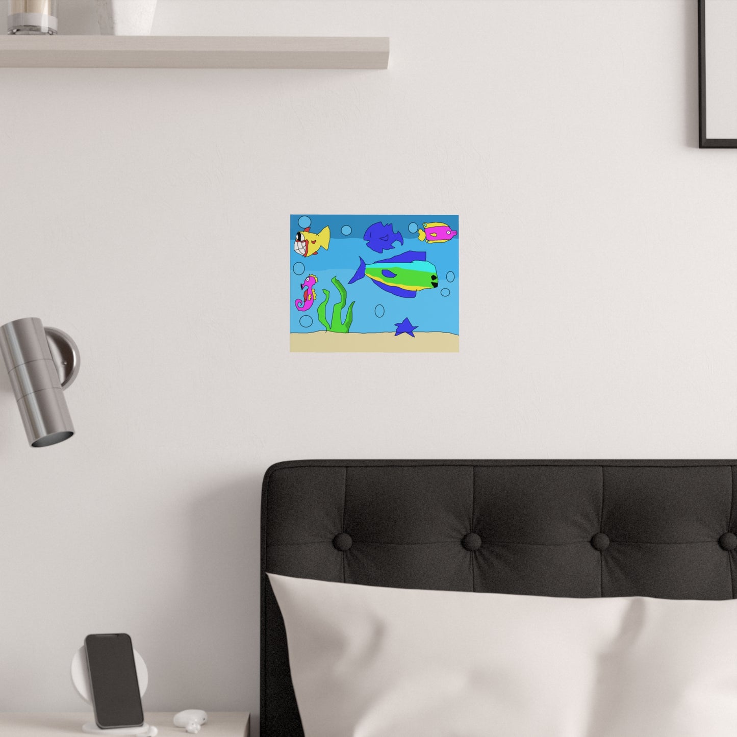 SK1 Under Sea Satin Posters (210gsm)
