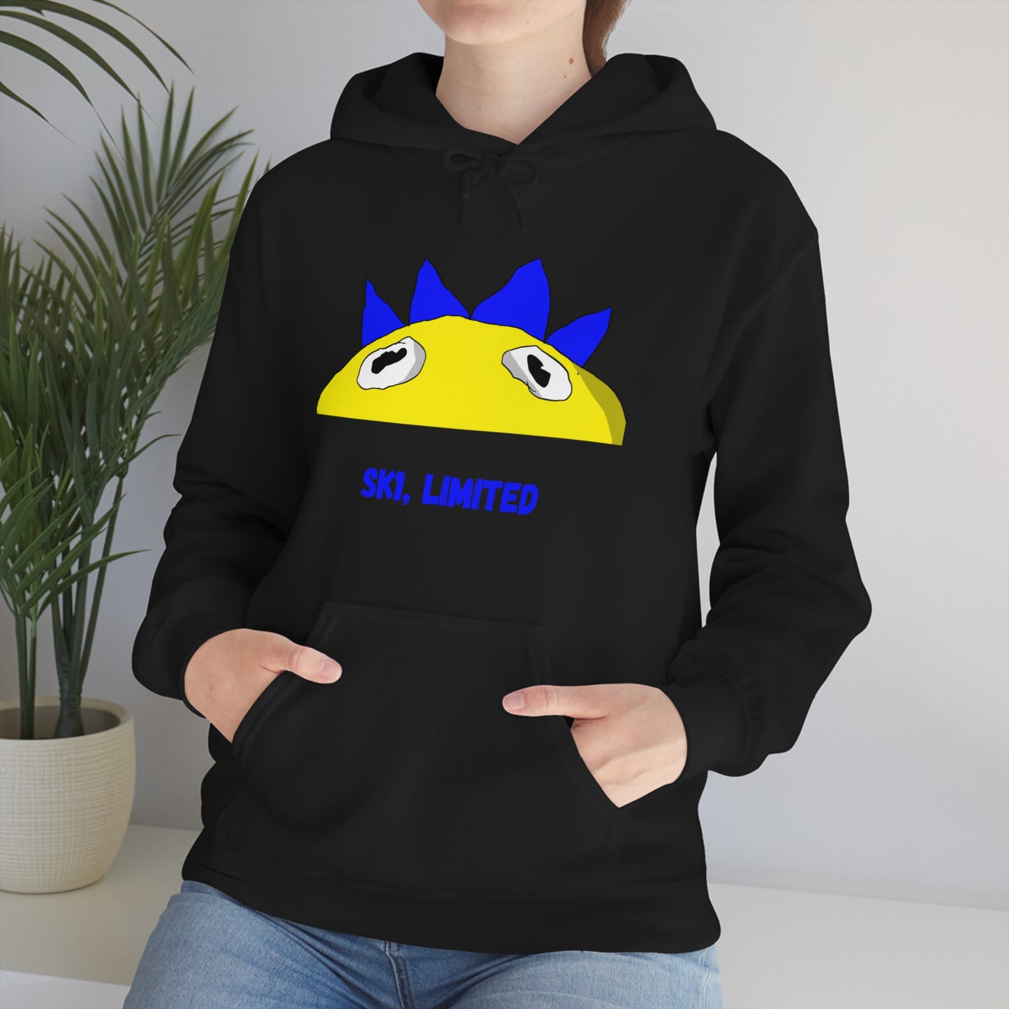 SK1 LIMITED | Peek-a-boo | Monster head | Unisex Heavy Blend Hooded Sweatshirt