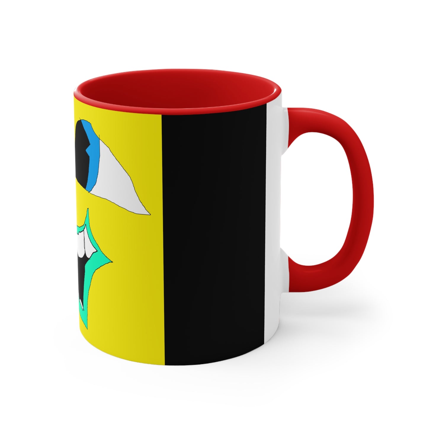 SK1 Sun Creature Accent Coffee Mug, 11oz