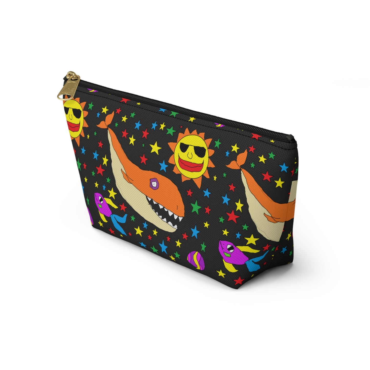 SK1 Space Whale Accessory Pouch w T-bottom