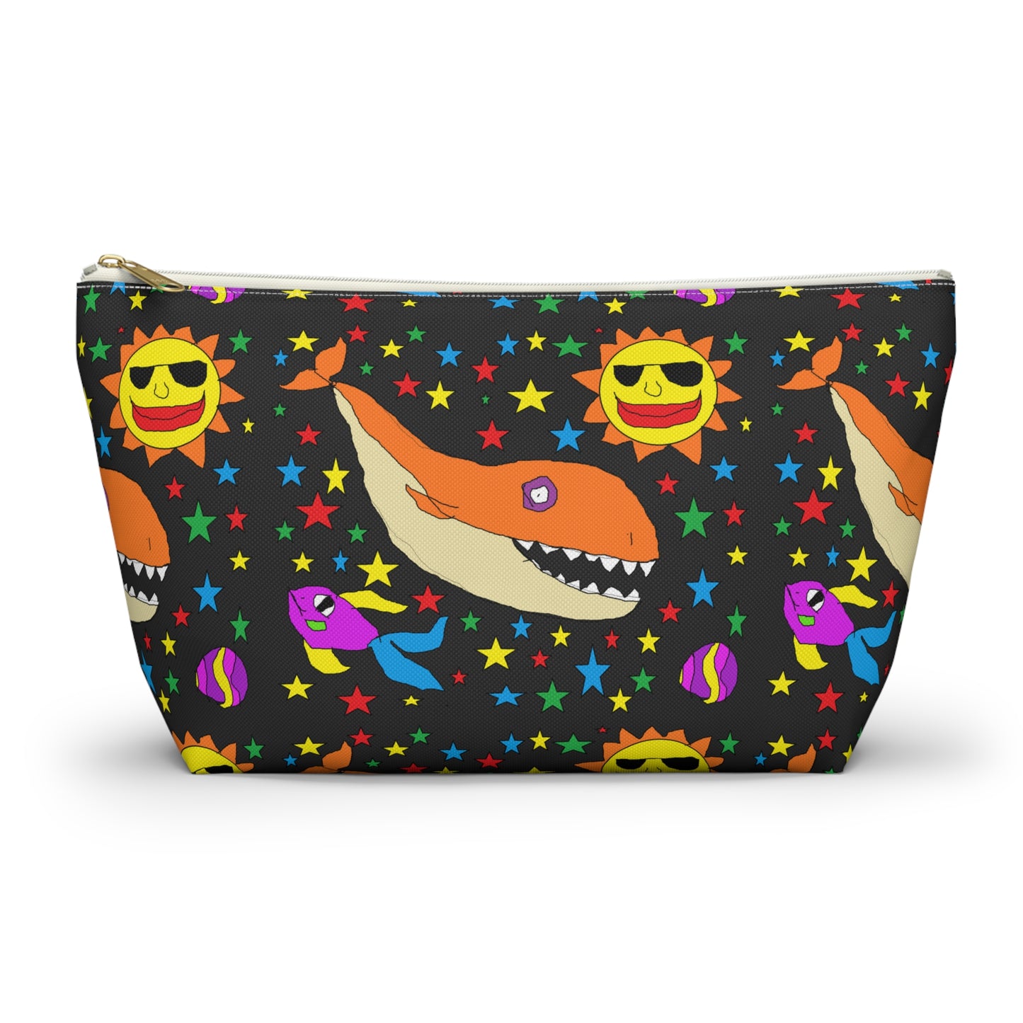 SK1 Space Whale Accessory Pouch w T-bottom