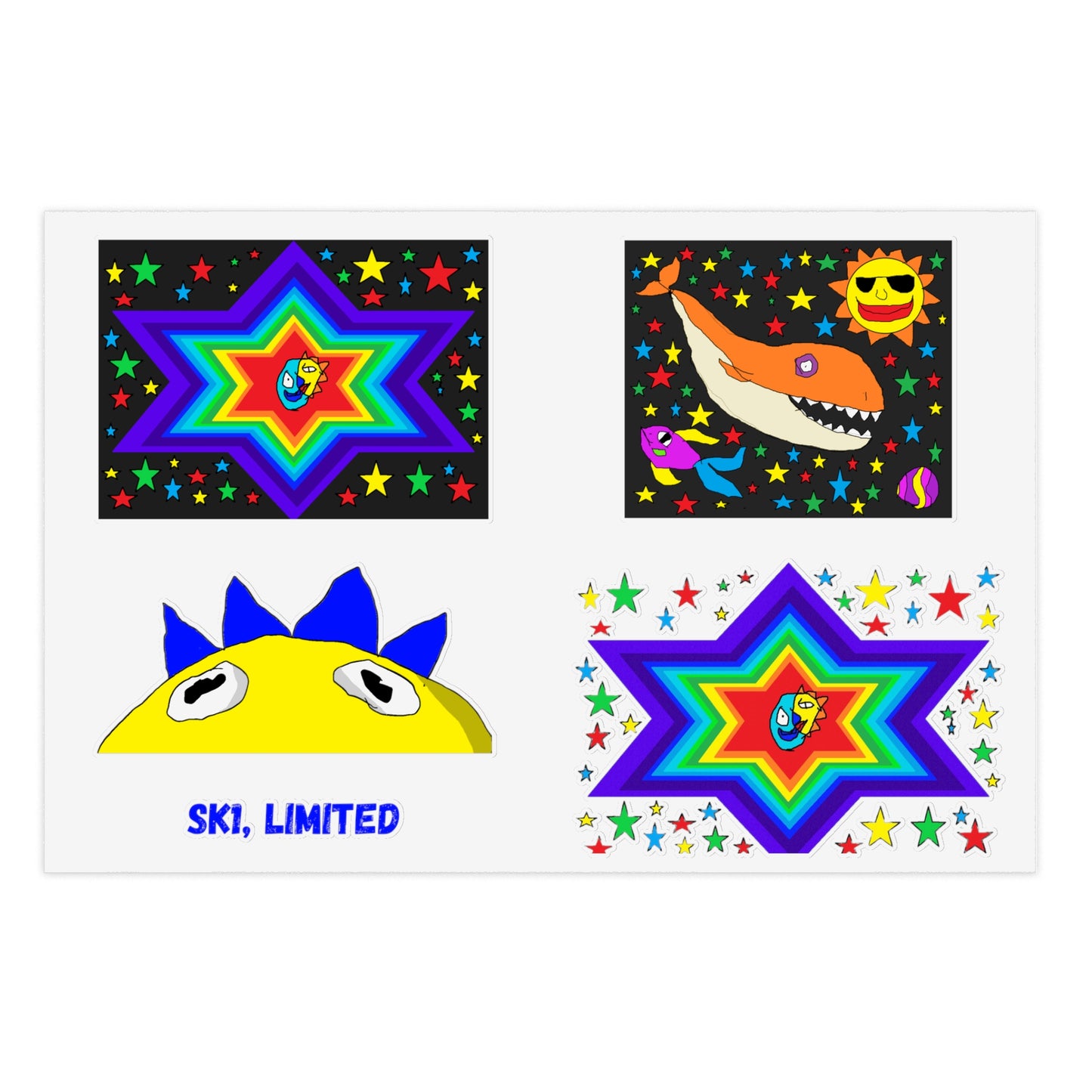 SK1 Universe Sticker Sheets
