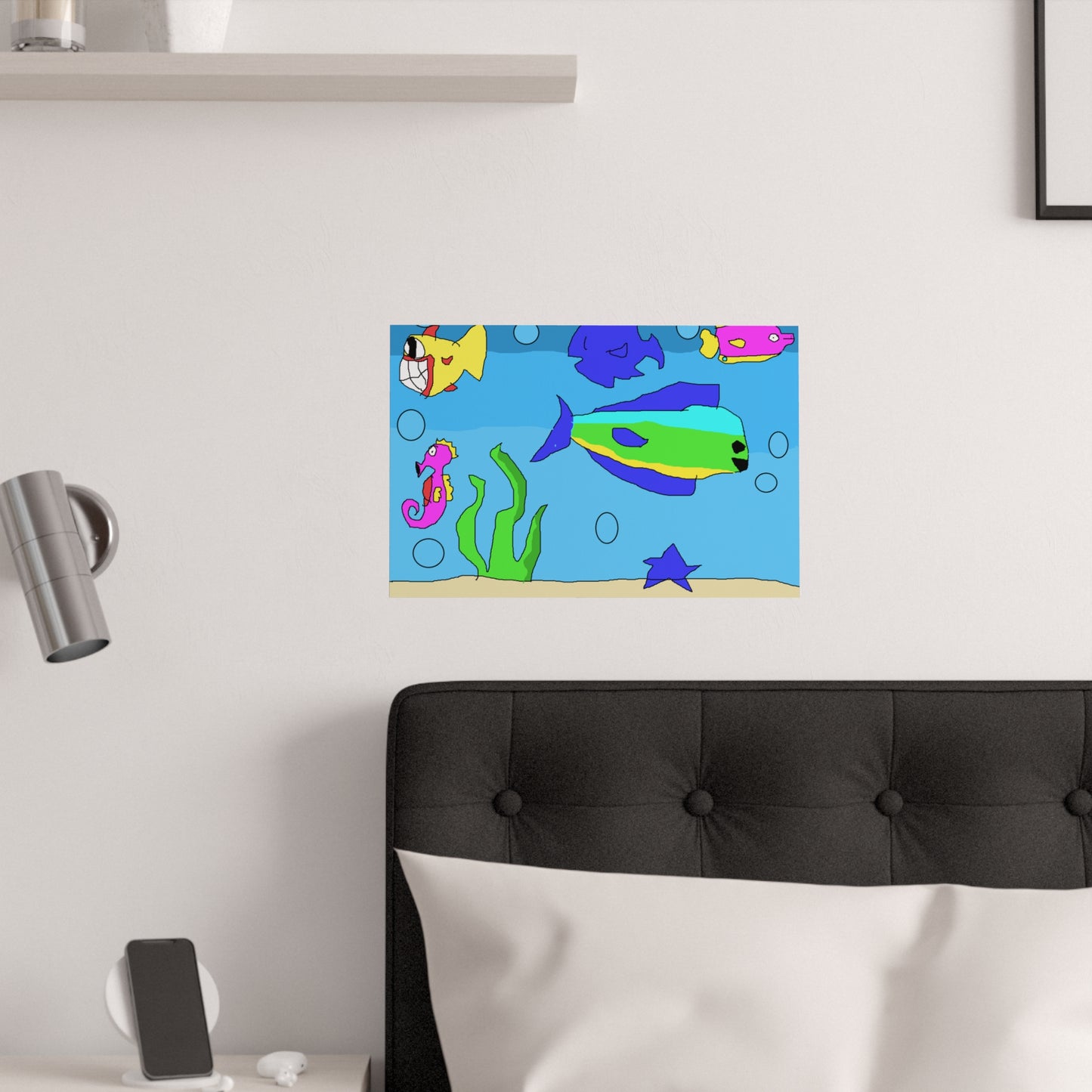 SK1 Under Sea Satin Posters (210gsm)