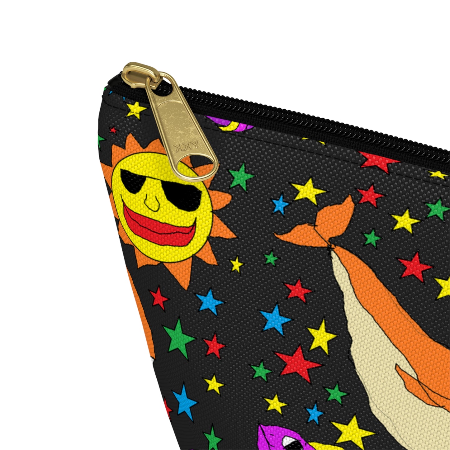 SK1 Space Whale Accessory Pouch w T-bottom