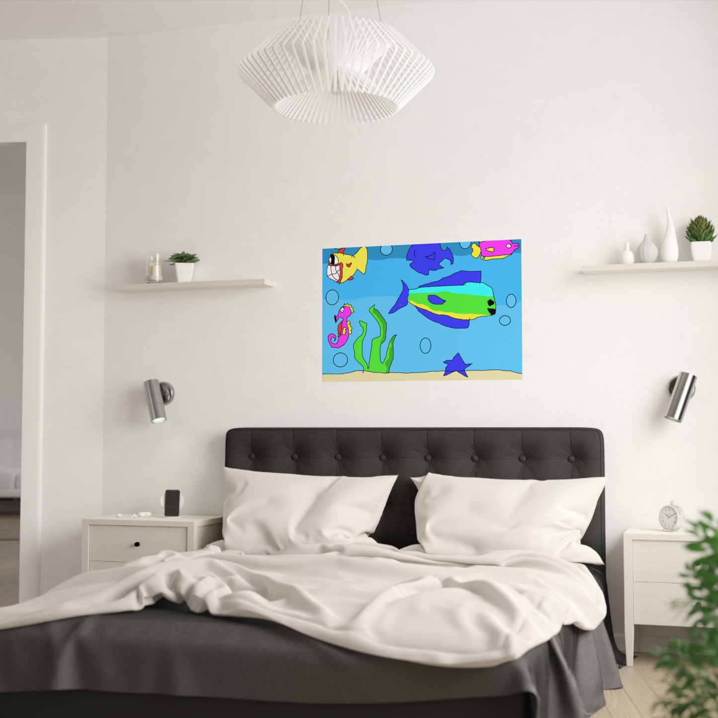 SK1 Under Sea Satin Posters (210gsm)