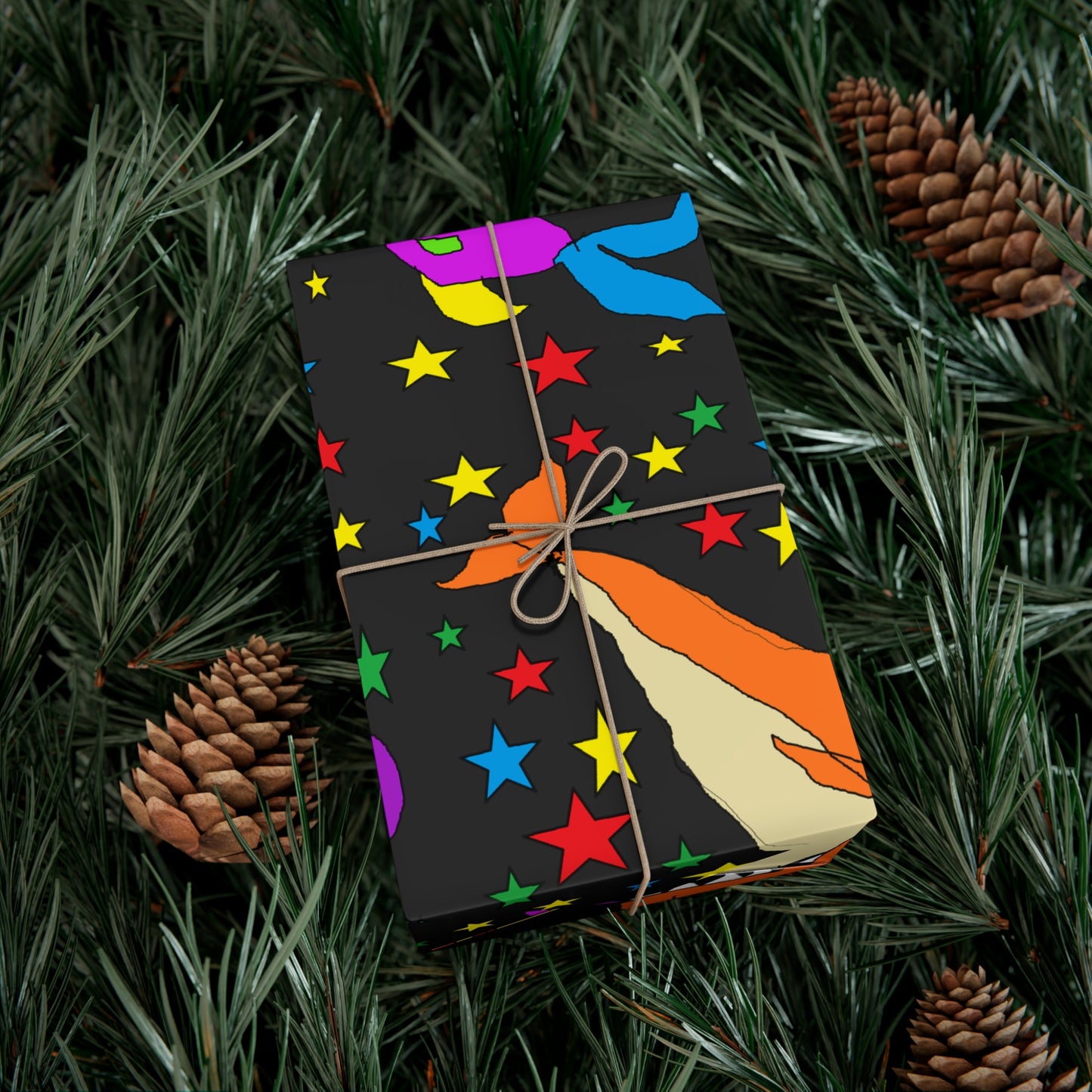 SK1 Space Whale Gift Wrap Papers