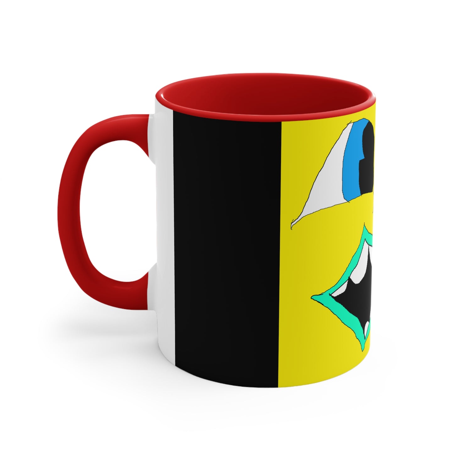 SK1 Sun Creature Accent Coffee Mug, 11oz