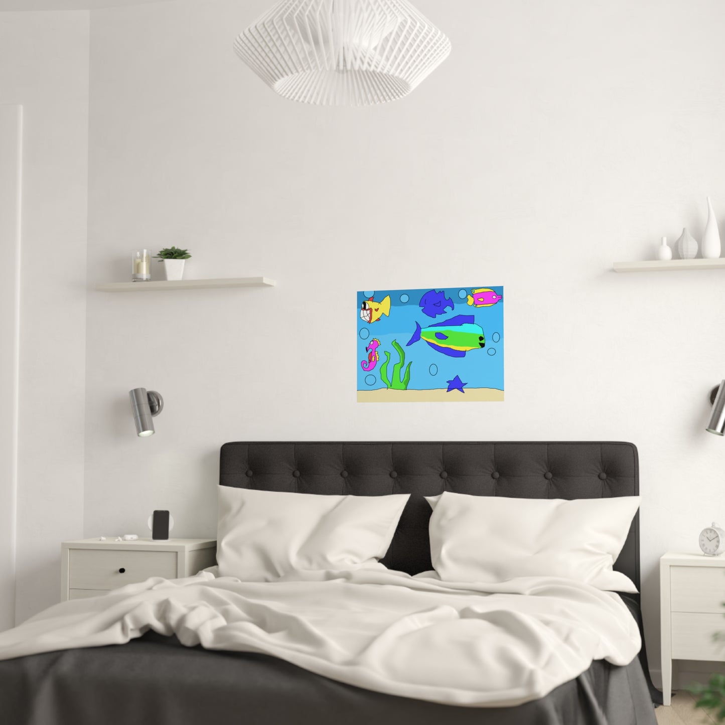 SK1 Under Sea Satin Posters (210gsm)