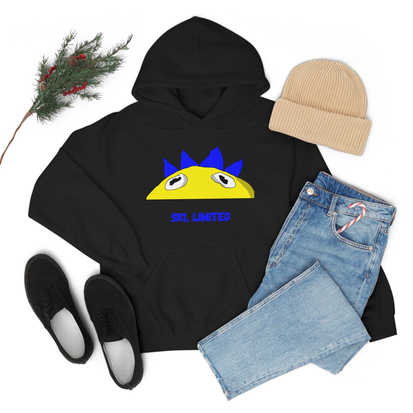 SK1 LIMITED | Peek-a-boo | Monster head | Unisex Heavy Blend Hooded Sweatshirt