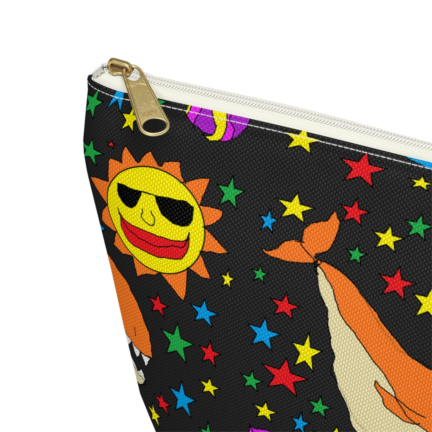 SK1 Space Whale Accessory Pouch w T-bottom