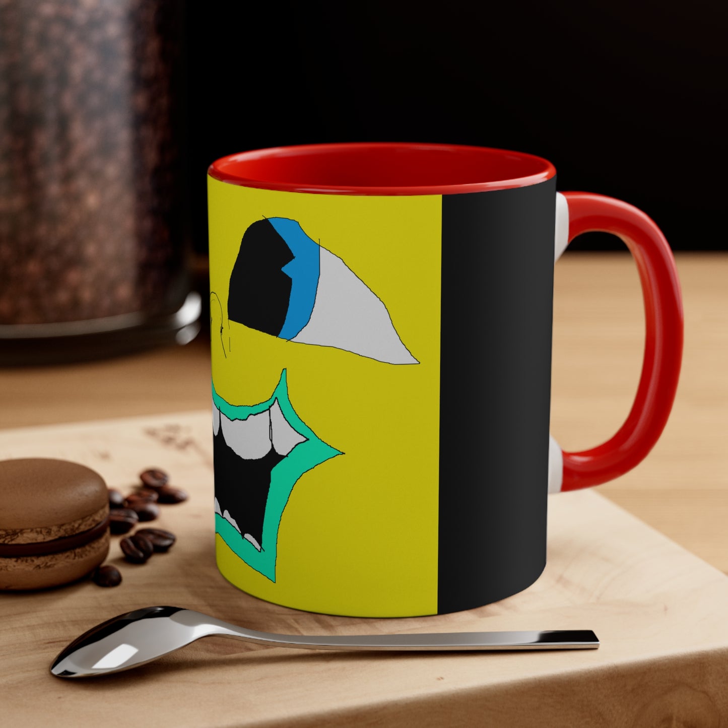 SK1 Sun Creature Accent Coffee Mug, 11oz