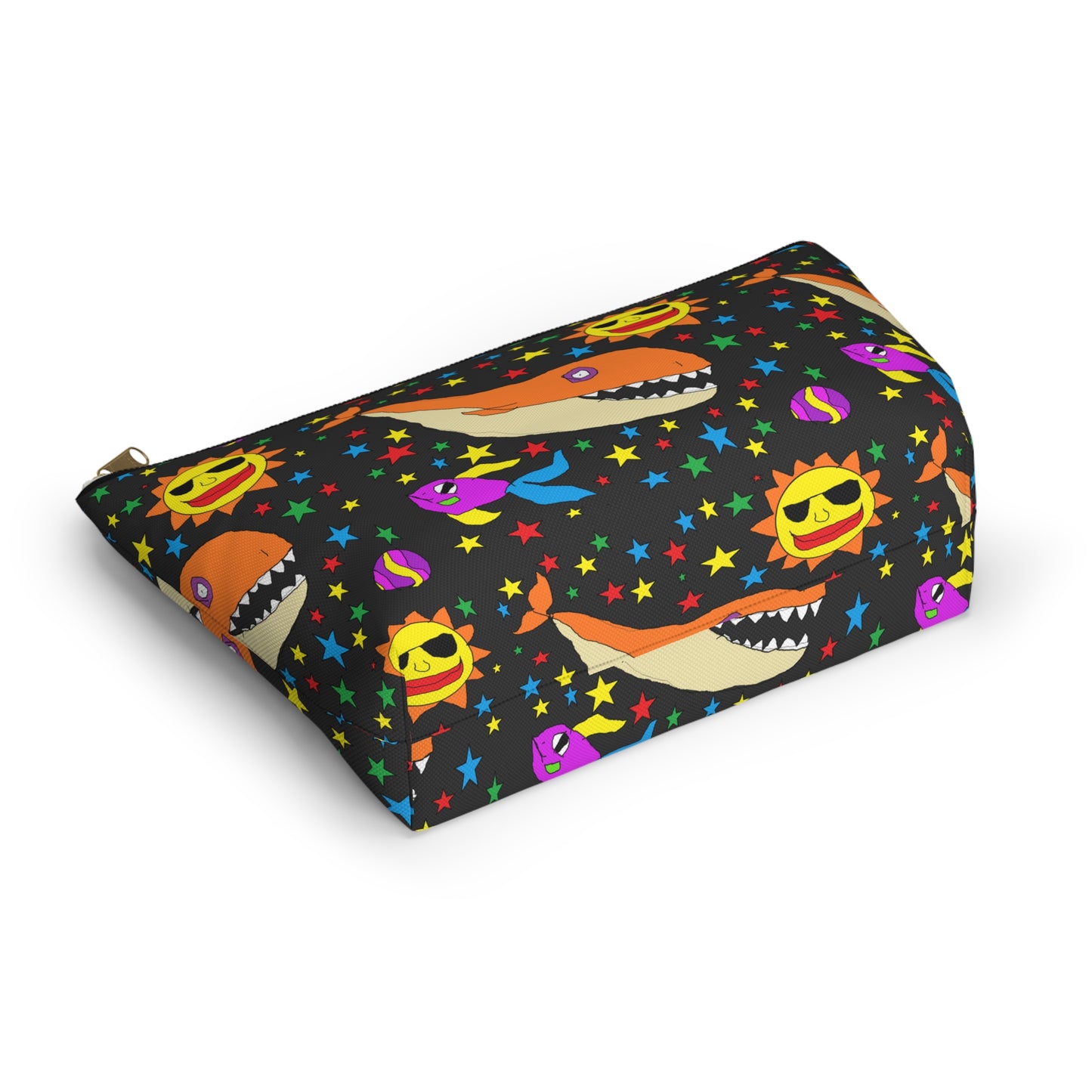 SK1 Space Whale Accessory Pouch w T-bottom