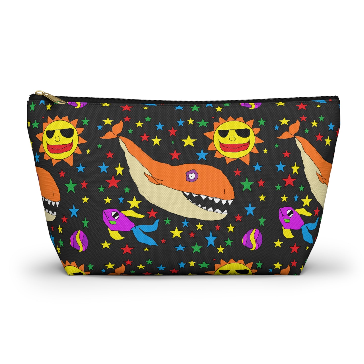 SK1 Space Whale Accessory Pouch w T-bottom