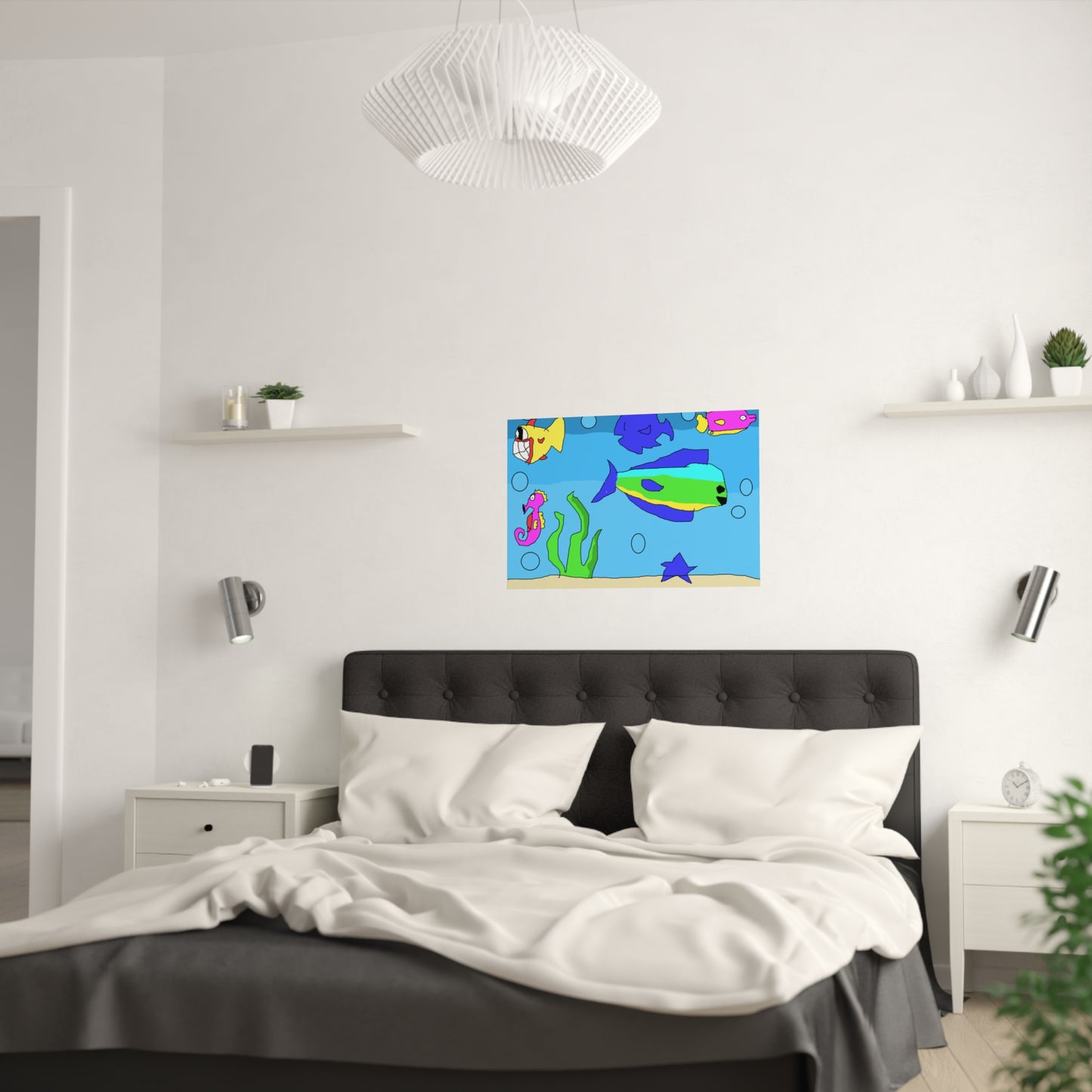 SK1 Under Sea Satin Posters (210gsm)