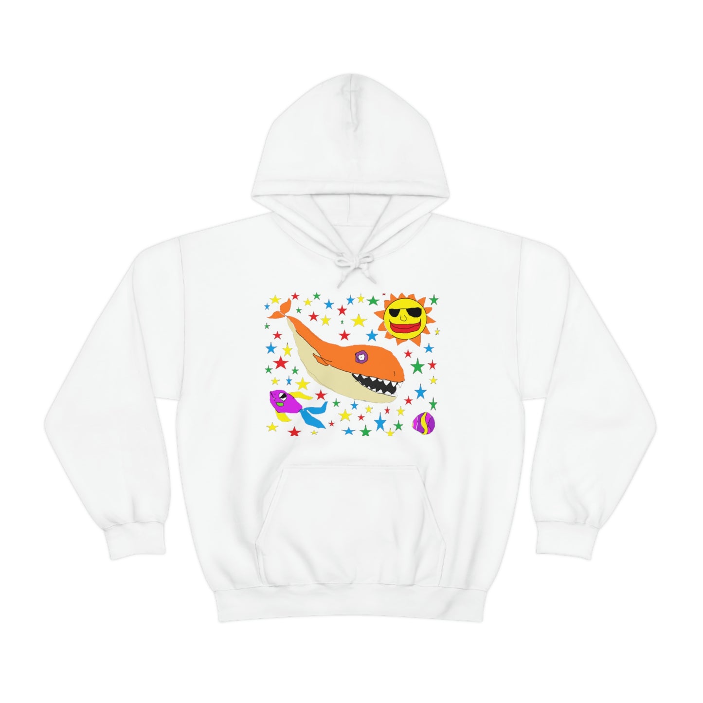 Space Whale - Unisex Heavy Blend™ Hooded Sweatshirt