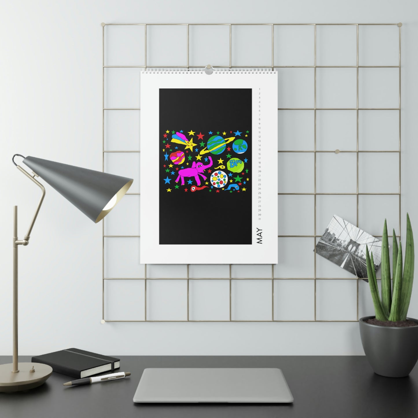 SK1 Universe Wall Calendar (2023)