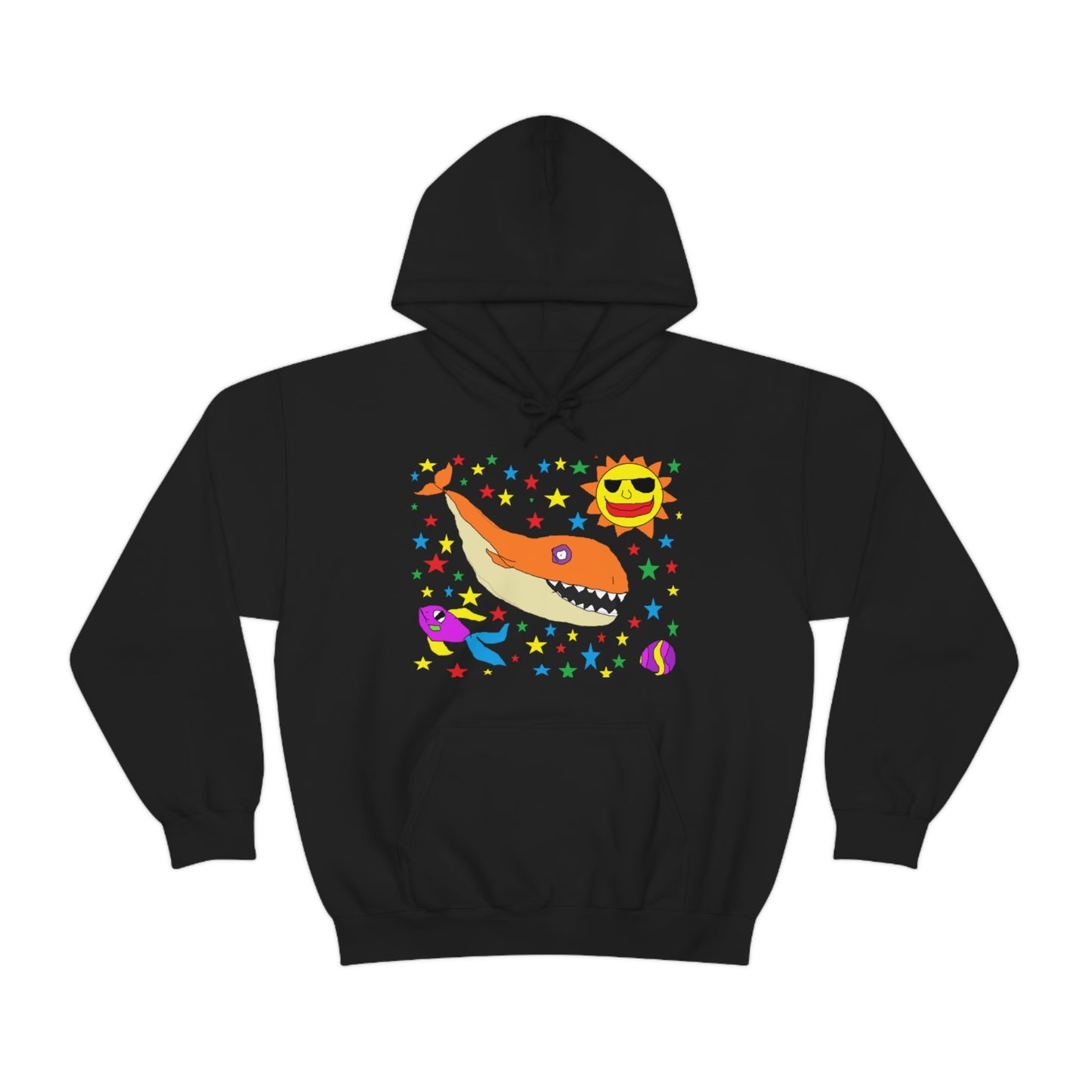 Space Whale - Unisex Heavy Blend™ Hooded Sweatshirt