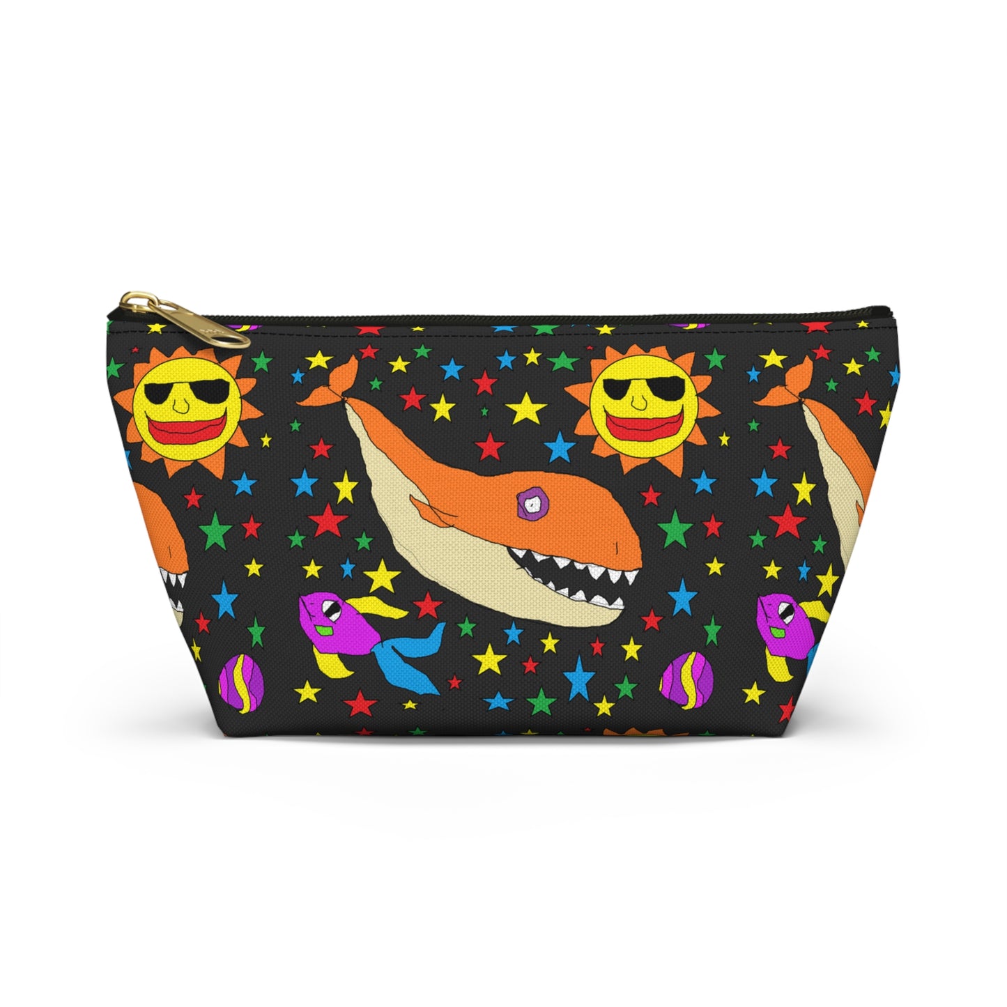 SK1 Space Whale Accessory Pouch w T-bottom
